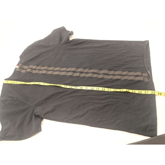 Puma Ferrari Scuderia Black Logo Shield Crewneck Short Sleeve T-Shirt Size Large - Picture 9 of 9